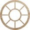 Ekena Millwork Grace Wood Fretwork Pierced Ceiling Medallion, Red Oak, 22"OD x 8"ID x 1/4"T CMWP22X0250GRRO - alternate 1
